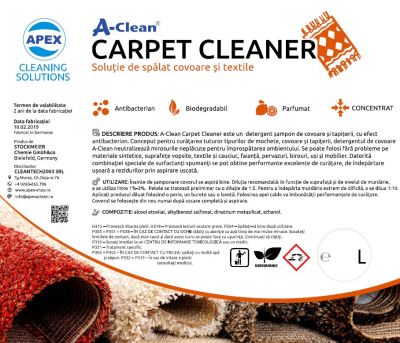 Solutie curatat tapiterie A-Clean Carpet Cleaner