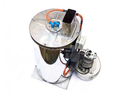 Caldarina (boiler) 500bar, complet echipata pentru aparat de spalat cu presiune apa calda